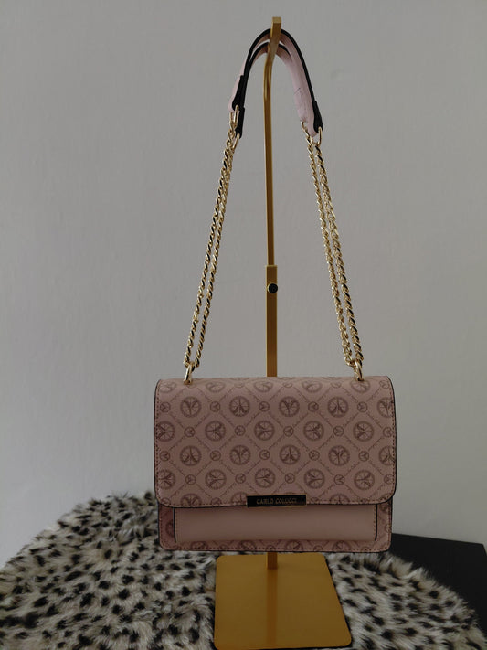 Carlo Colucci Handtas Roze