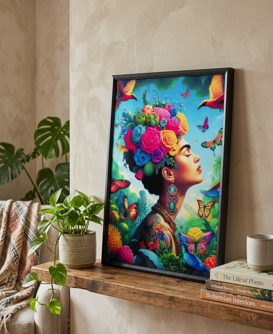 Tropical Muse | Art Print | Ingelijst