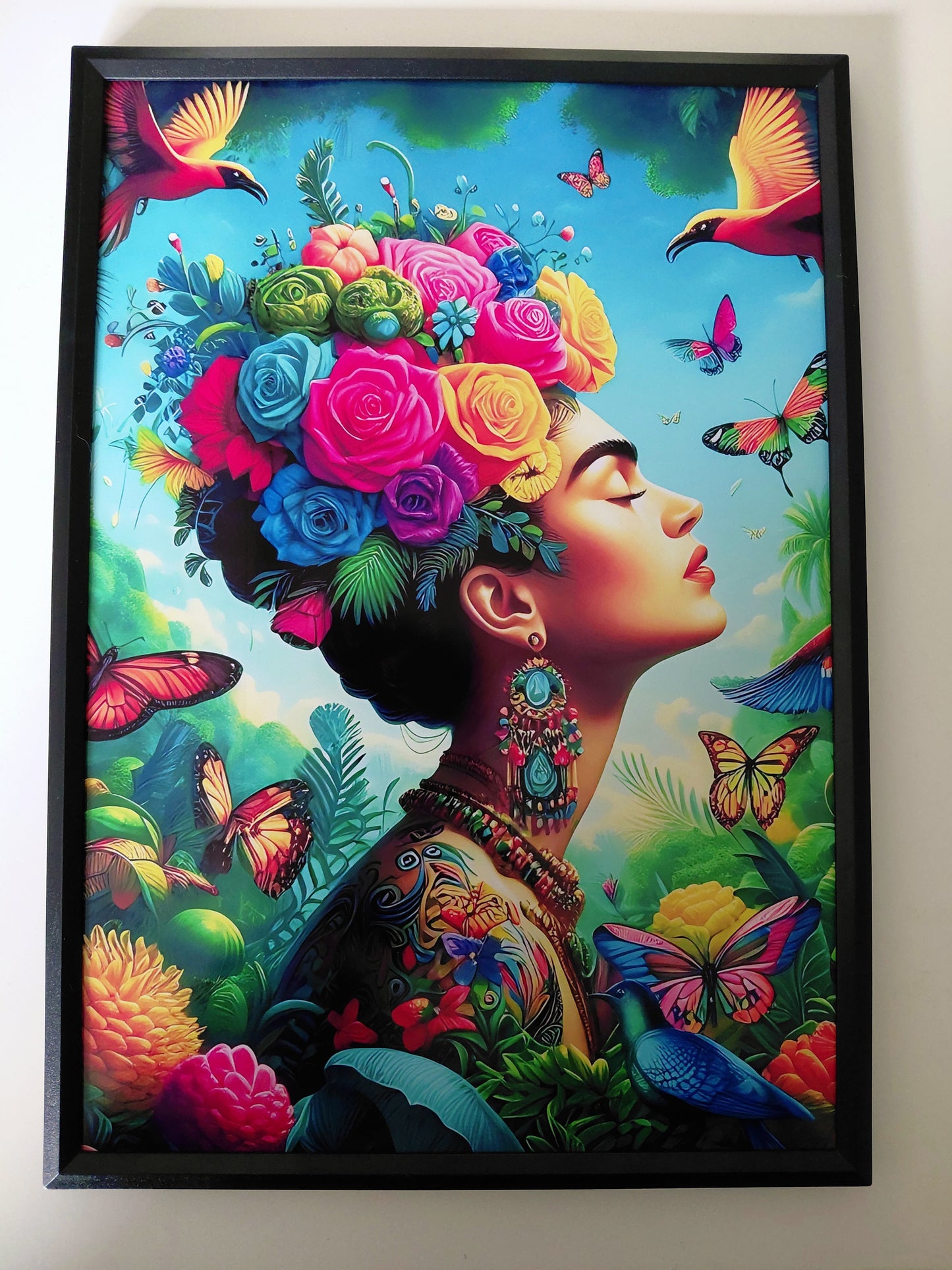 Tropical Muse | Art Print | Ingelijst