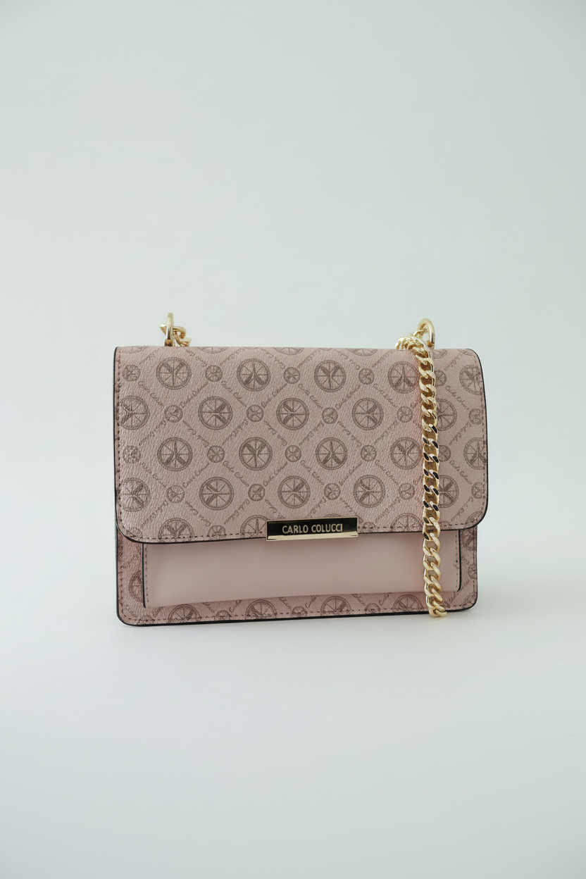 Carlo Colucci Handtas Roze - 2:3