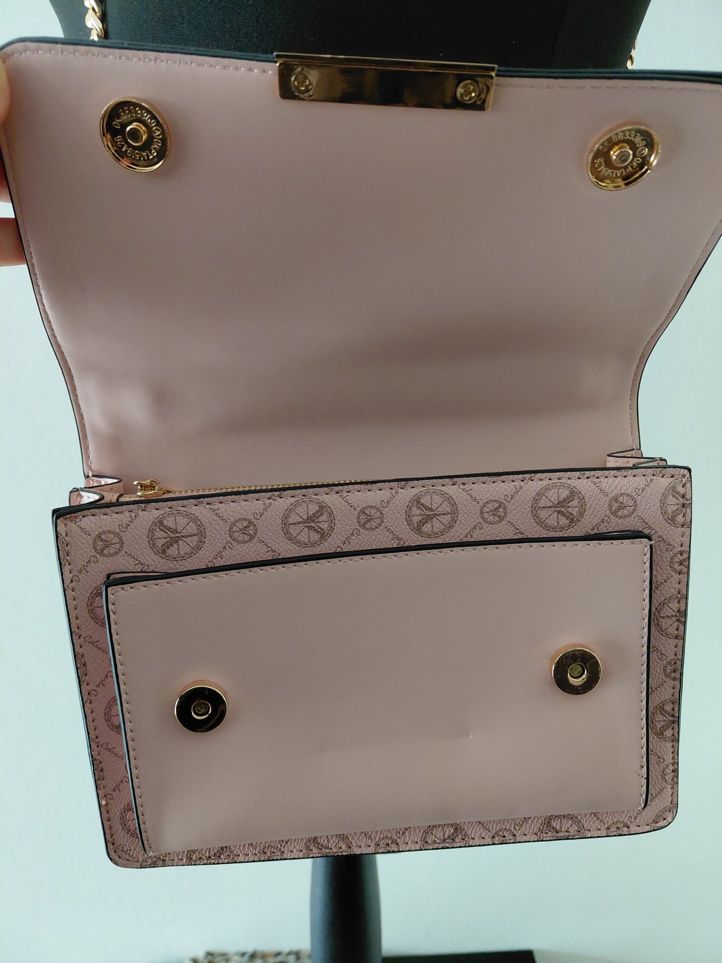 Carlo Colucci Handtas Roze