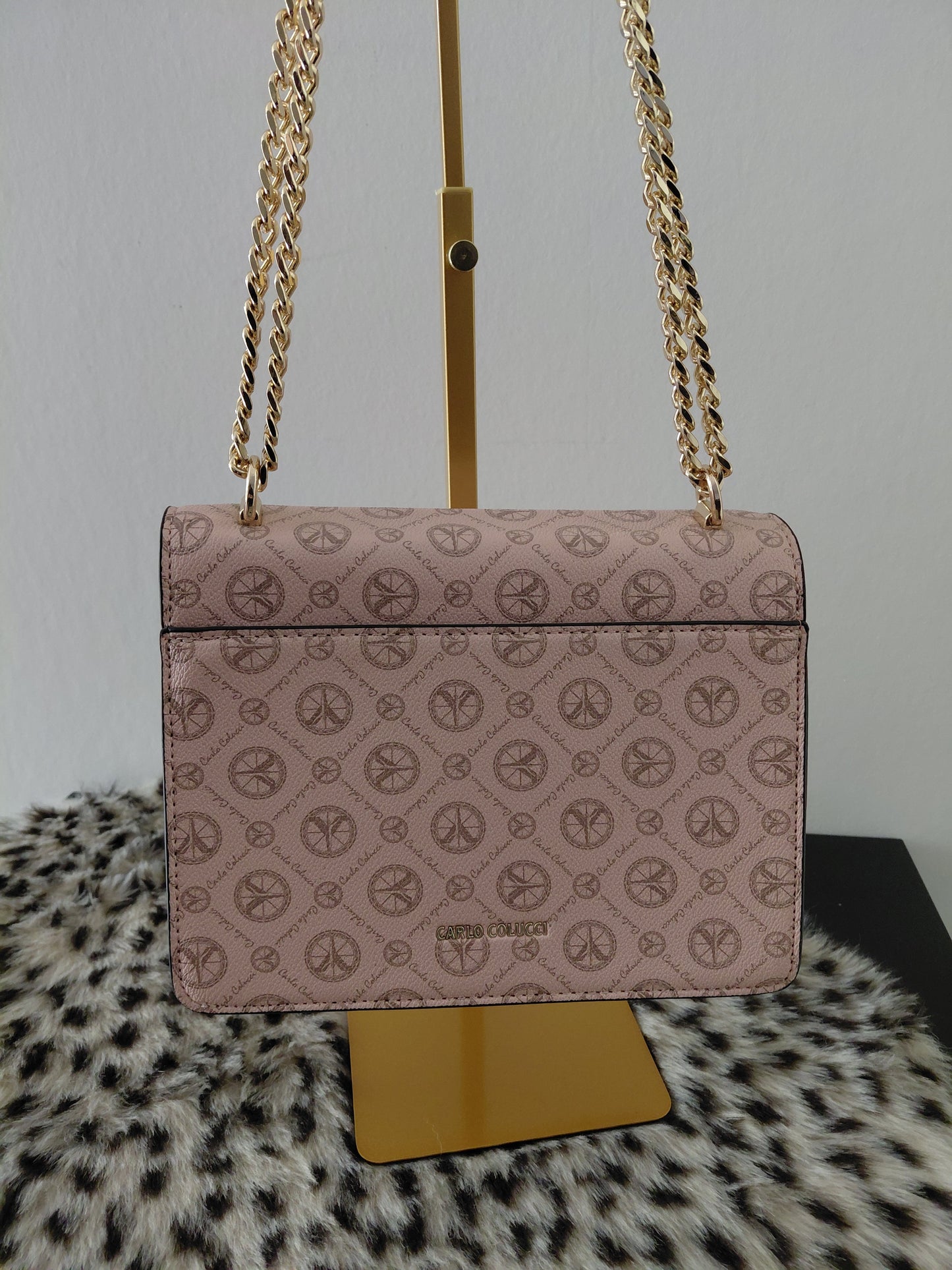 Carlo Colucci Handtas Roze